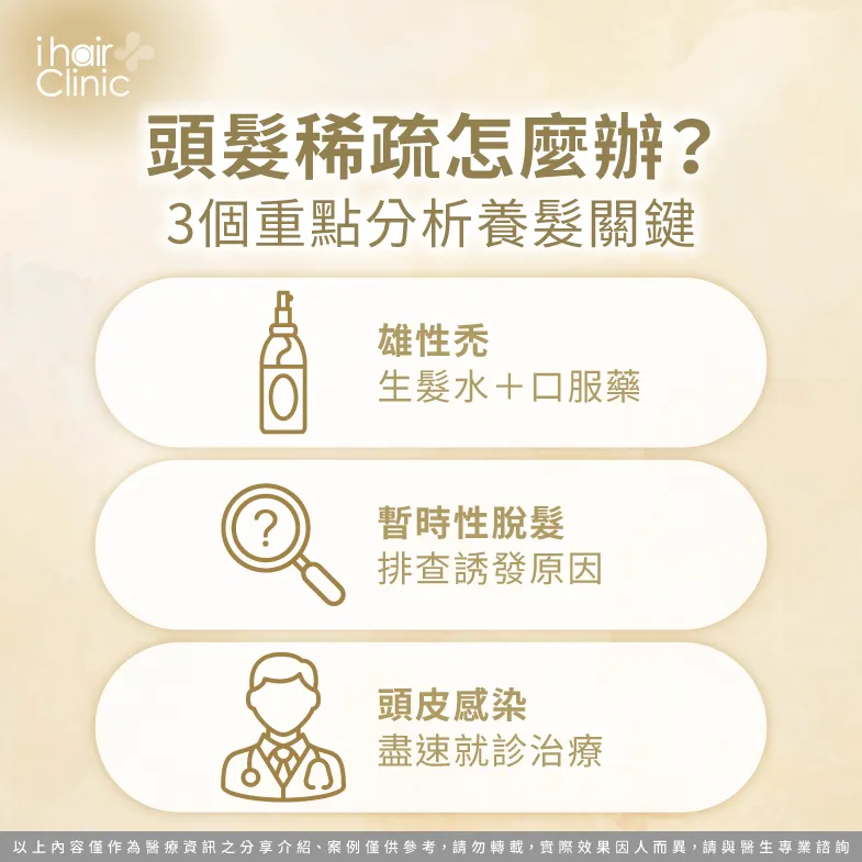 頭髮稀疏怎麼改善?3大養髮關鍵告訴你 頭髮稀疏改善3大重點一次分享-頭髮稀疏改善