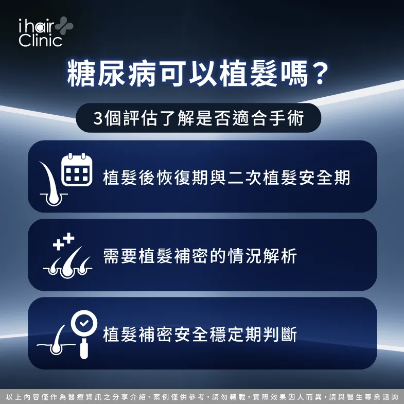 糖尿病患者 植髮-糖尿病可以植髮嗎