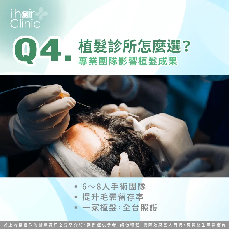 植髮診所怎麼選?專業植髮團隊提升植髮品質 植髮品質-M型禿植髮 問醫生