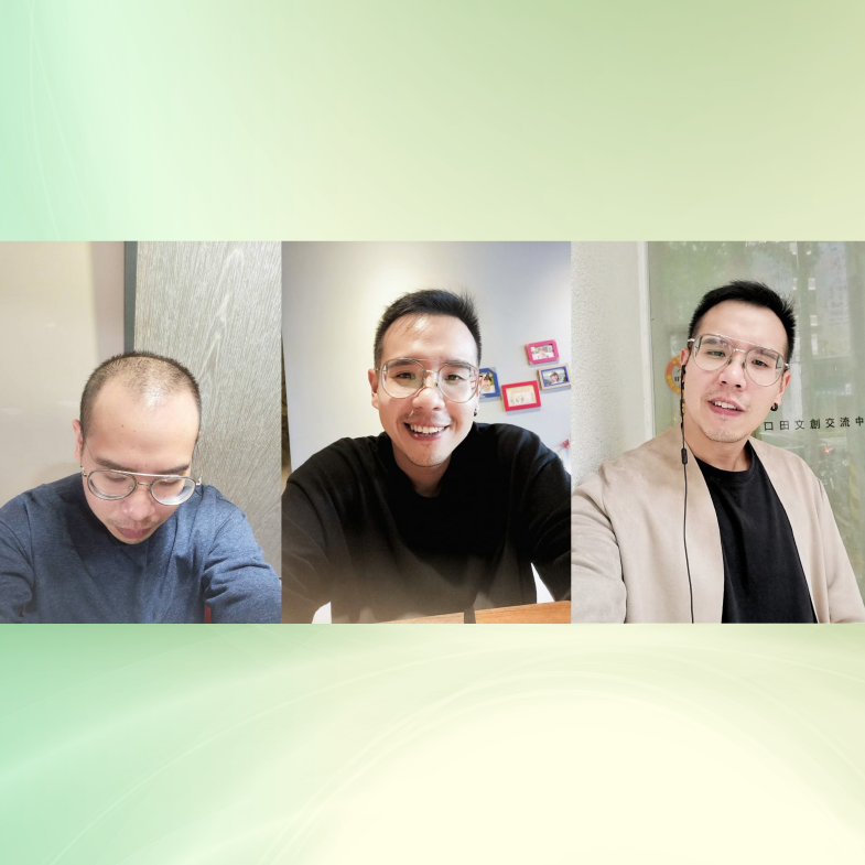 直髮後的劉姓導演有如轉運了一般,不僅重拾自信,事業方面也有很大的晉級 劉姓導演男性植髮體驗-男性植髮